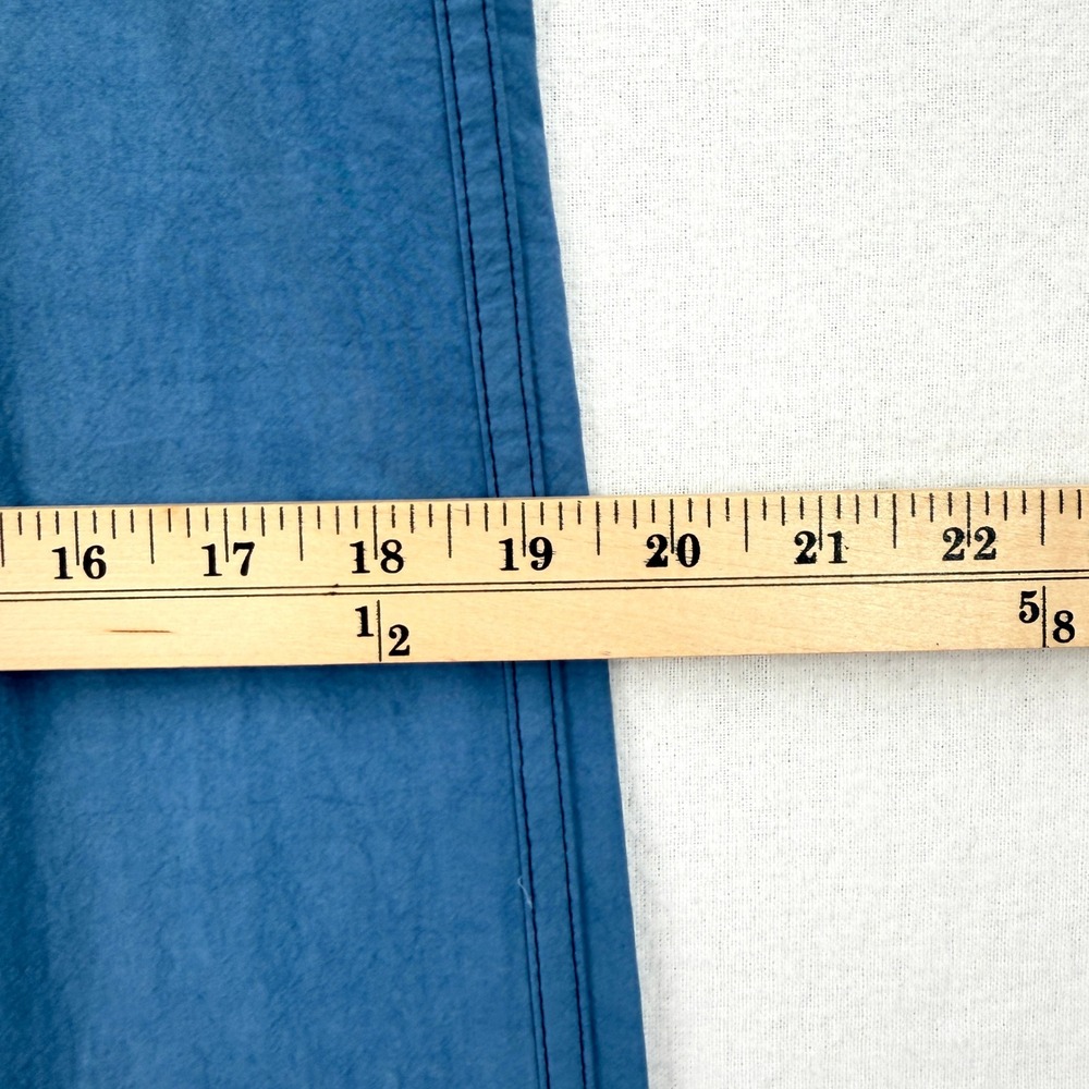 The Little Project Pants Women Small Blue Drawstring Wide Leg Utility Pocket - Picture 5 of 13